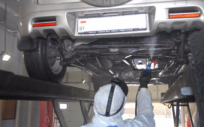 обработка днища автомобиля в минске