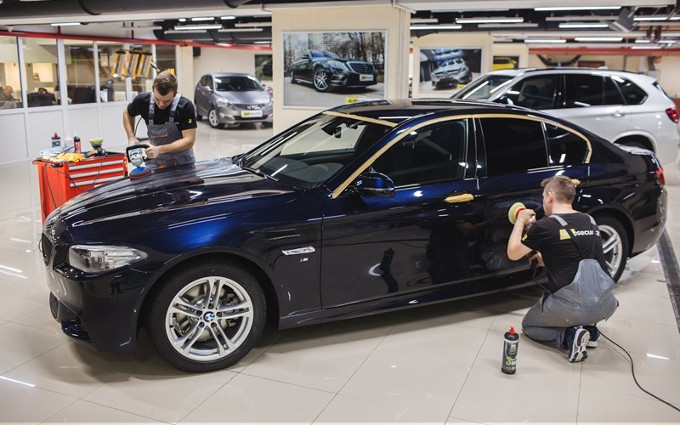 полировка кузова автомобиля