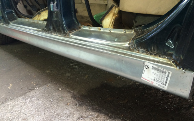 сварка, переварка и ремонт порогов автомобиля в Минске